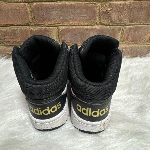 Adidas Hoops Youth Mid 3.0 Sneaker Size 2 - Picture 4 of 7